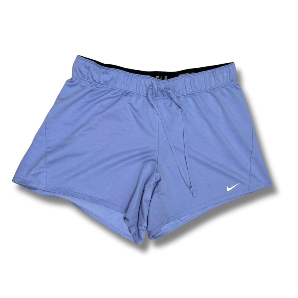 Nike Dri-Fit Athletic Training Shorts - Purple, M